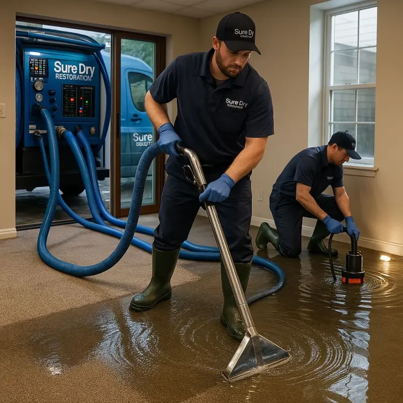 Water Extraction and Removal process in Albion, MI